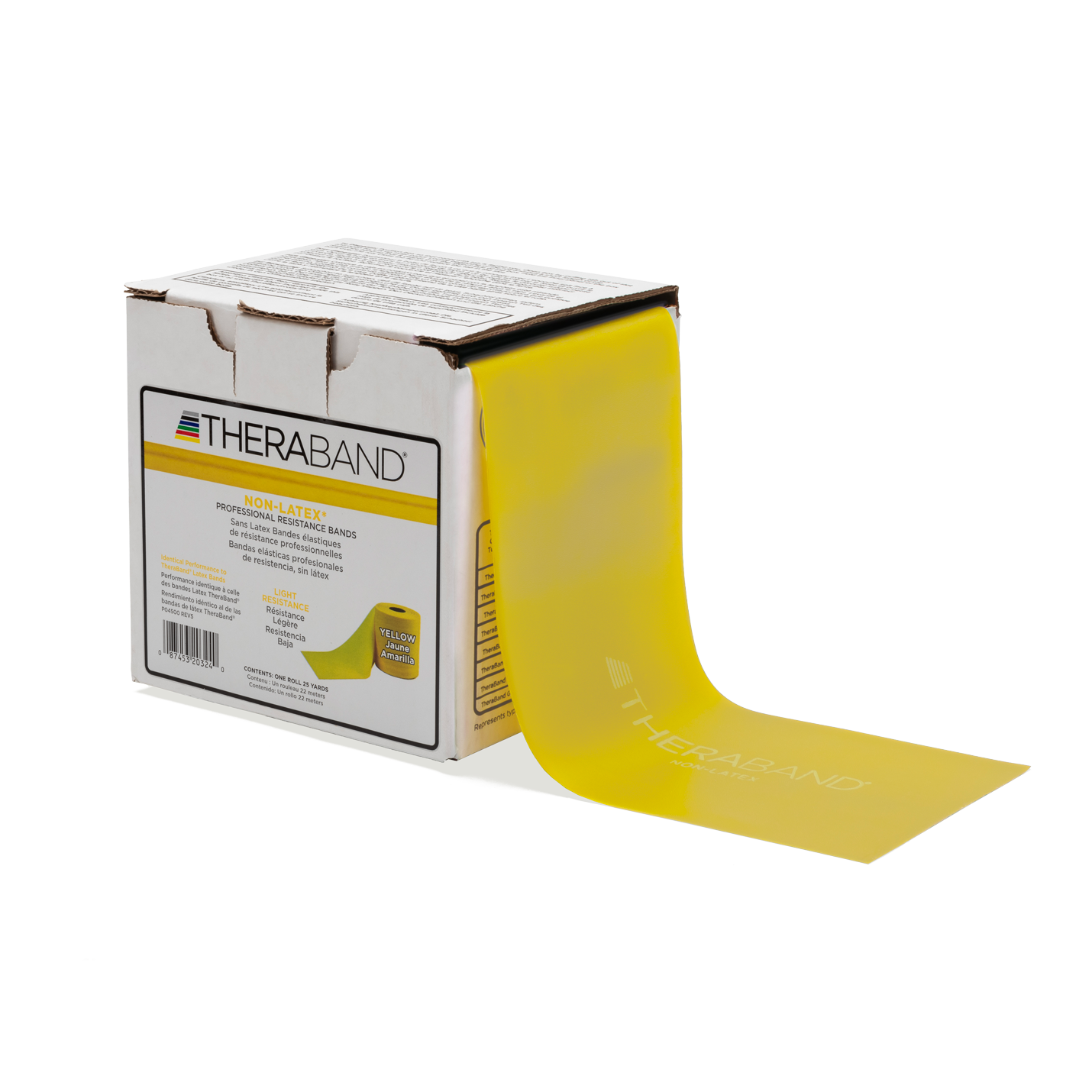 THERABAND イエロー TheraBand® Latex-Free Resistance Band