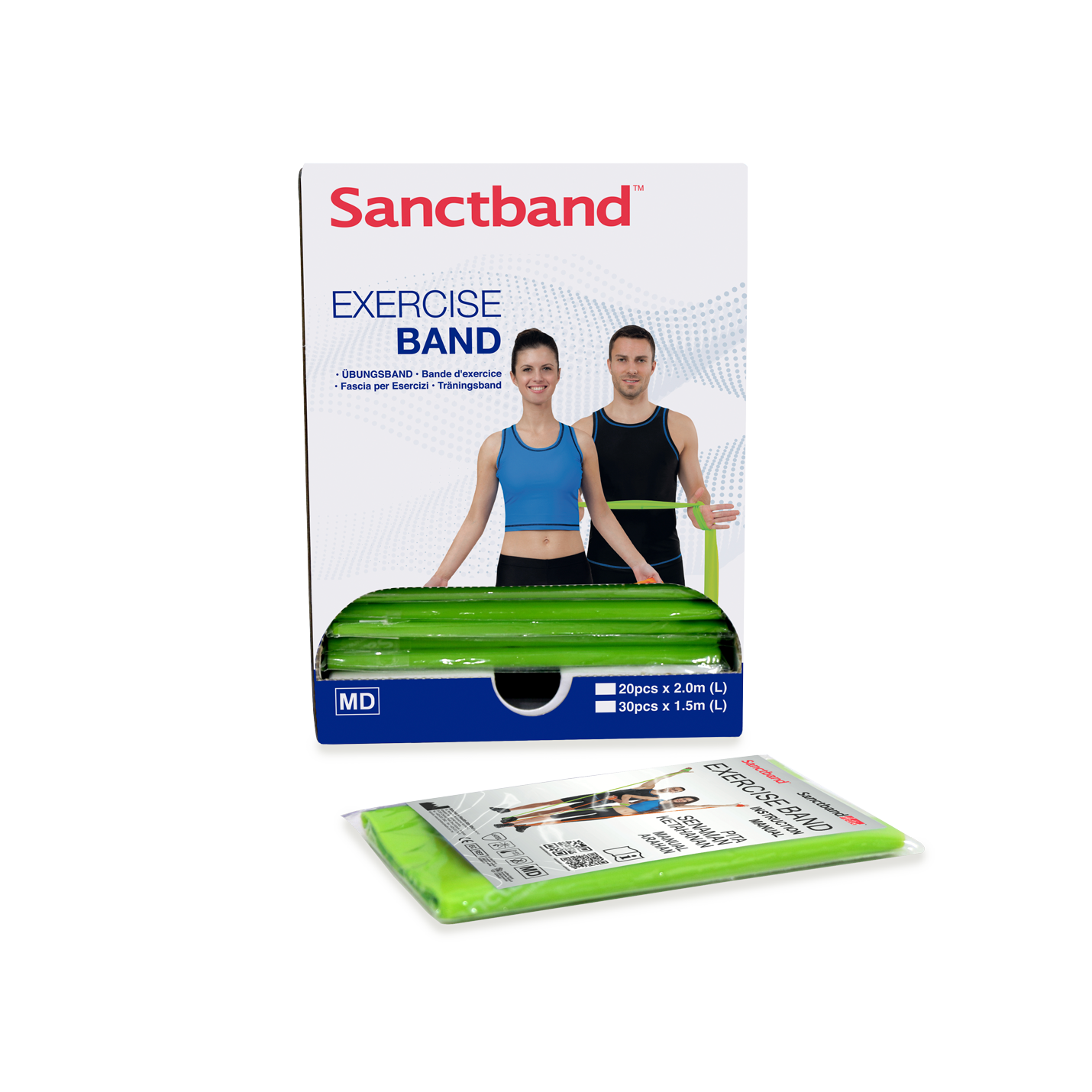 Sanctband Resistive Exercise Band Box | Resistance Bands
