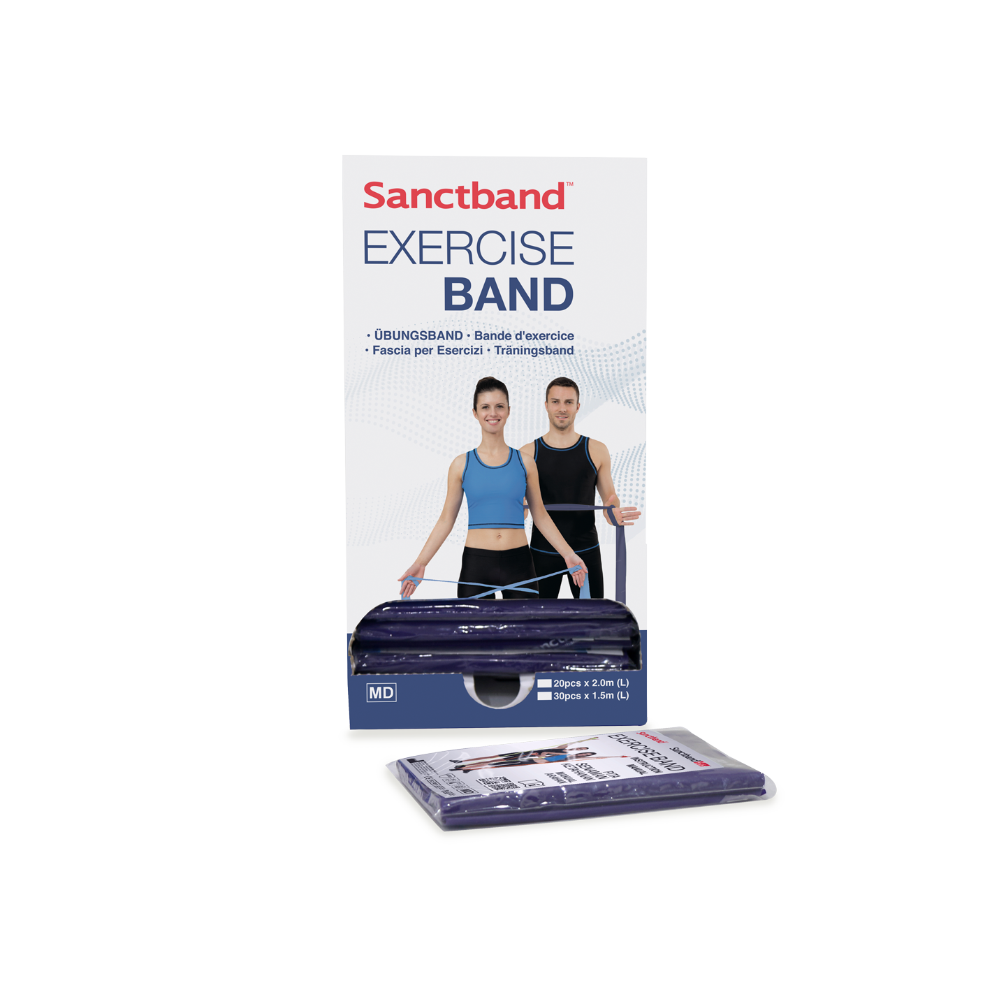 Sanctband® Resistive Exercise Band Dispenser Pack