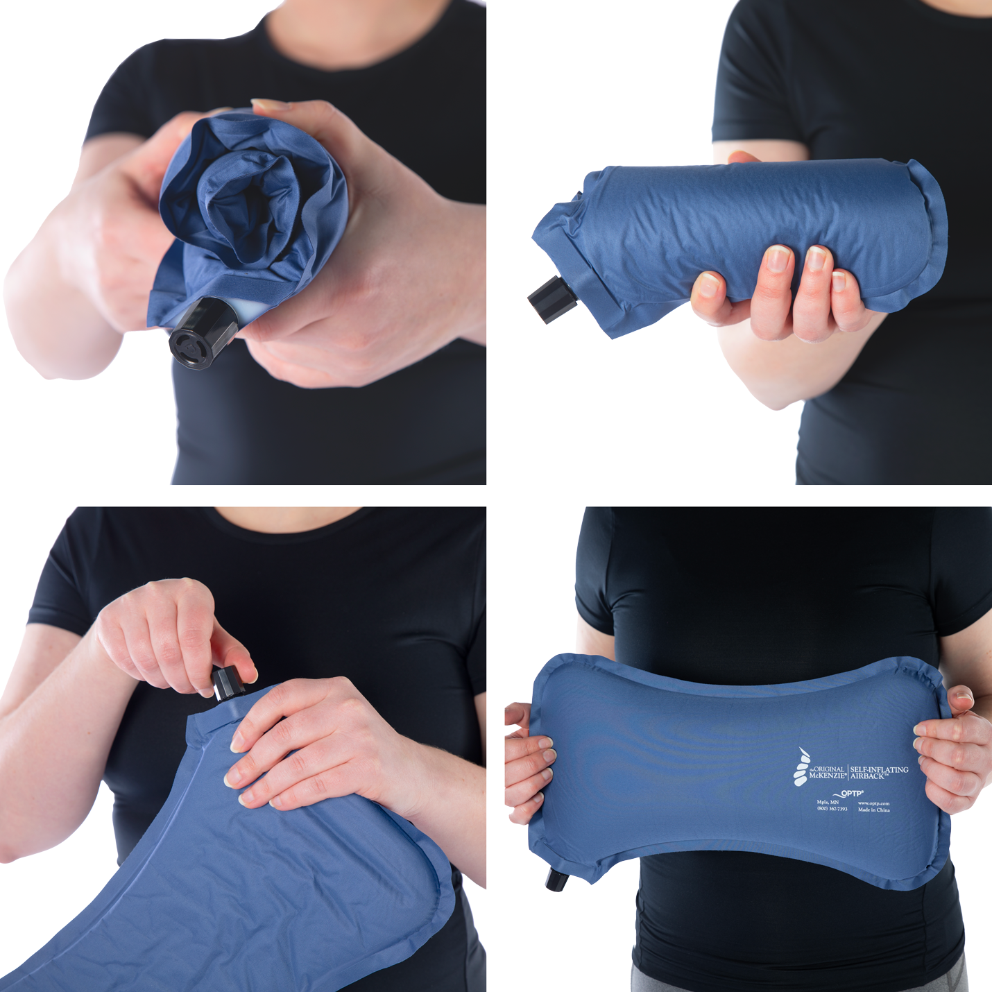 The Original McKenzie® Self-Inflating AirBack™ Lumbar Support