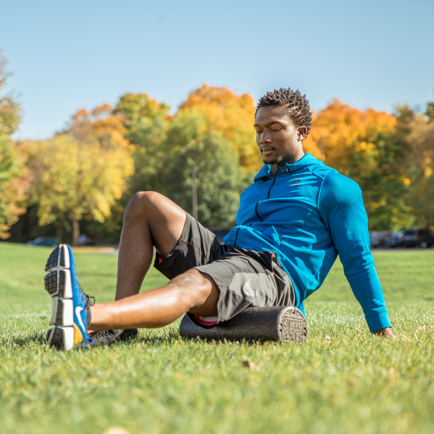 OPTP® Black AXIS® Firm Foam Roller