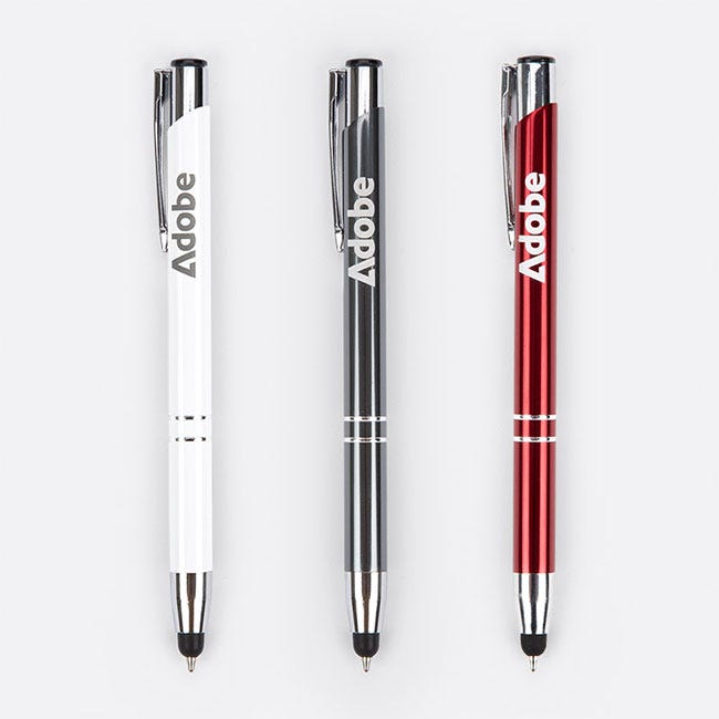 Aluminum pen & stylus