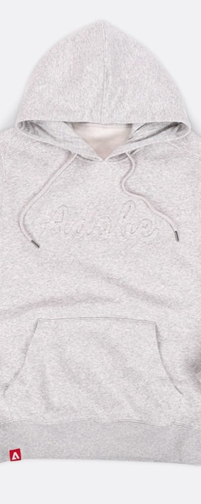 Texturized Script Clothing Embossed script hoodie
